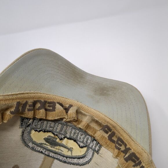 Flight Services A Flight Above Helicopter Training Fitted Hat Tan S/M Flexfit - Picture 7 of 8